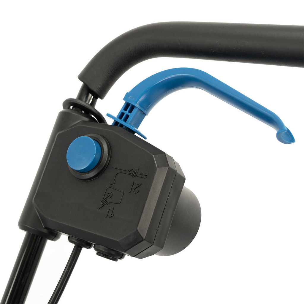 Hyundai 33cm 1300W Electric Lawn Mower, 11m Detachable Power Cable, 3 Heights & 30L Collection Bag | HYM3313E