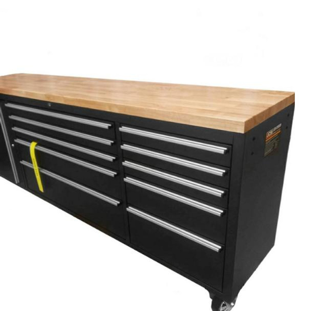 Central Locking System: Secures all drawers with a single lock, complete with two keys for safety.