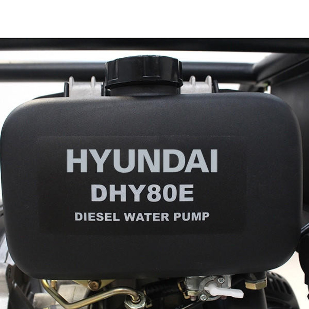 Hyundai DHY80E 80mm 3&quot; Electric Start Diesel Water Pump