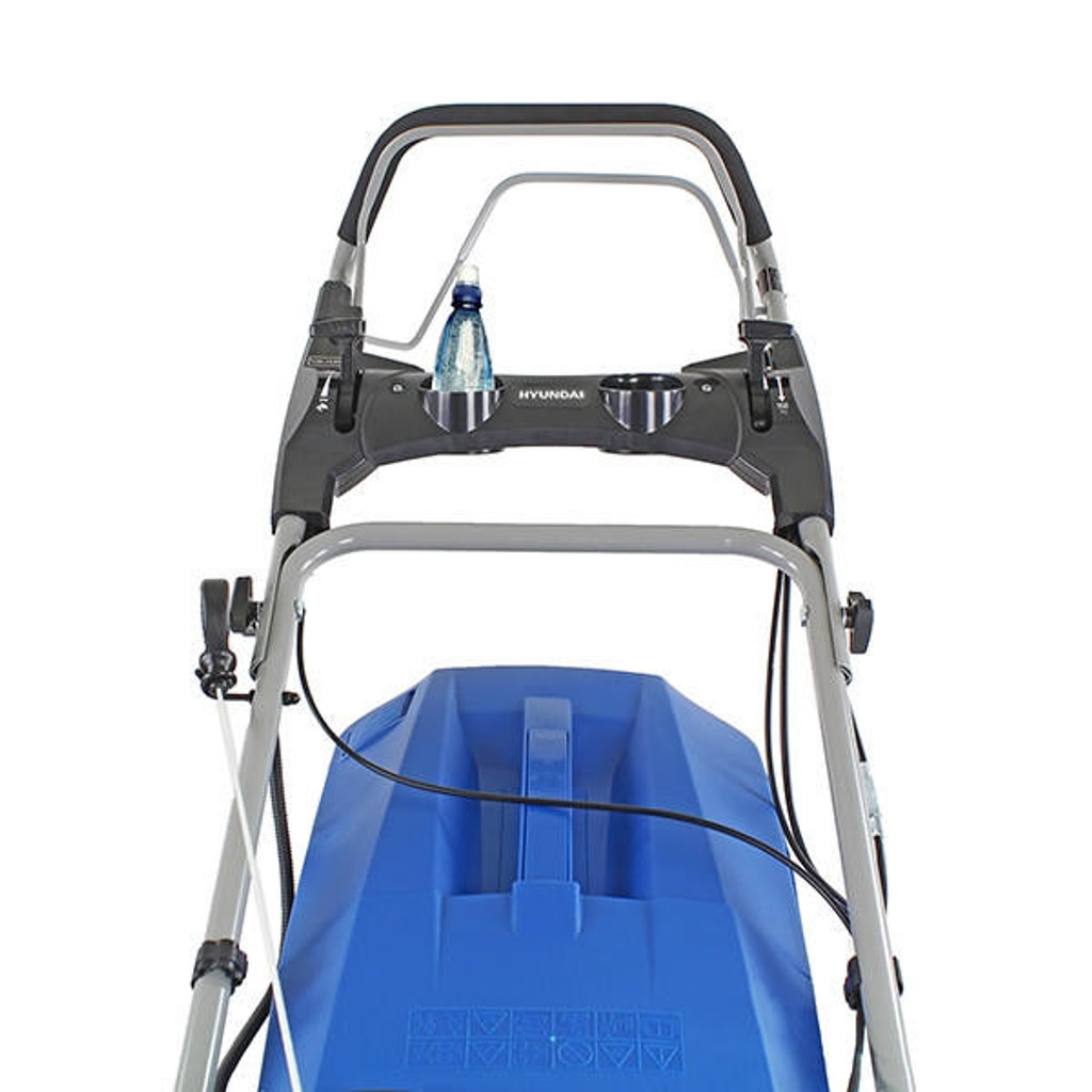 Hyundai 18"/46cm 139cc Electric-Start Self-Propelled Petrol Lawnmower | HYM460SPE