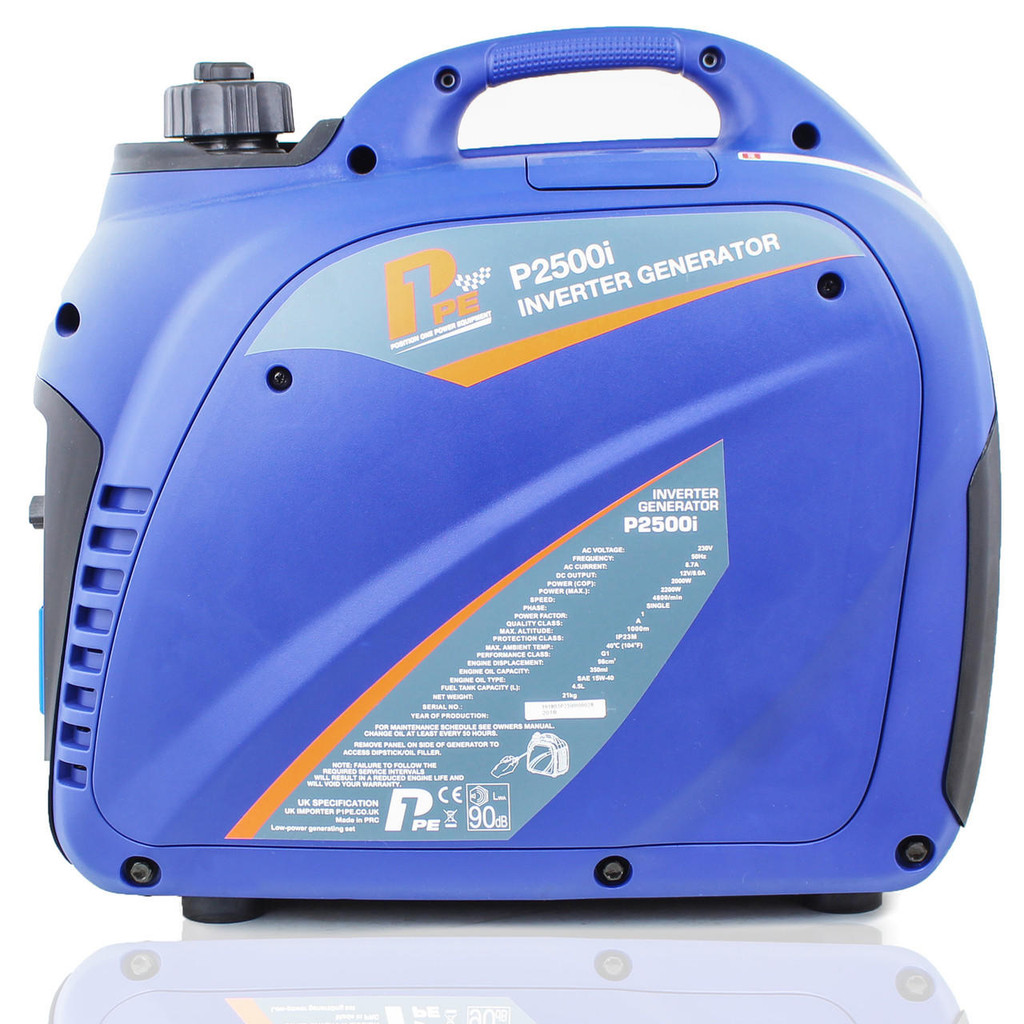 P1 P2500i 2200W Portable Petrol Inverter Generator