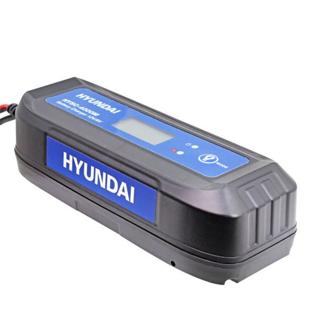 Hyundai HYSC-4000M 4 Amp SMART Battery Charger 6v/12v