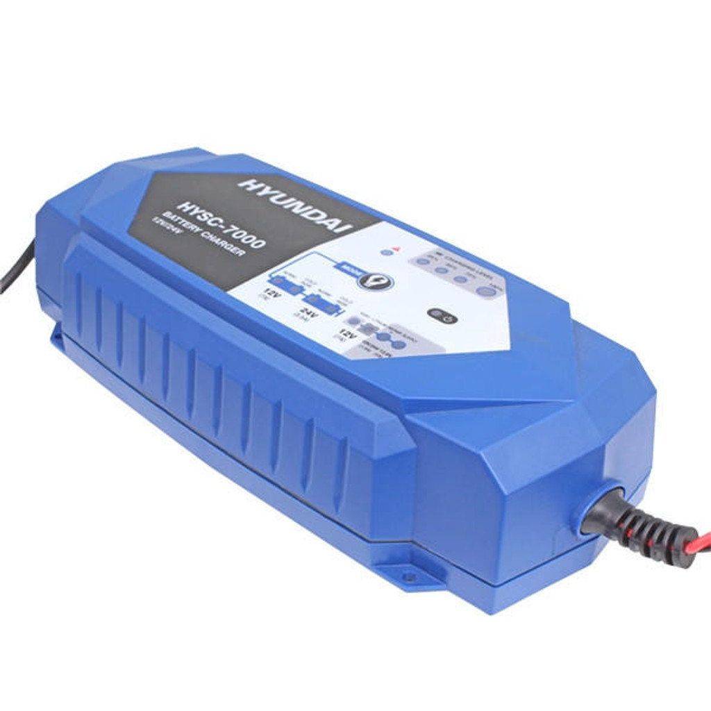 Hyundai SMART 24v and 12v Battery Charger | HYSC7000