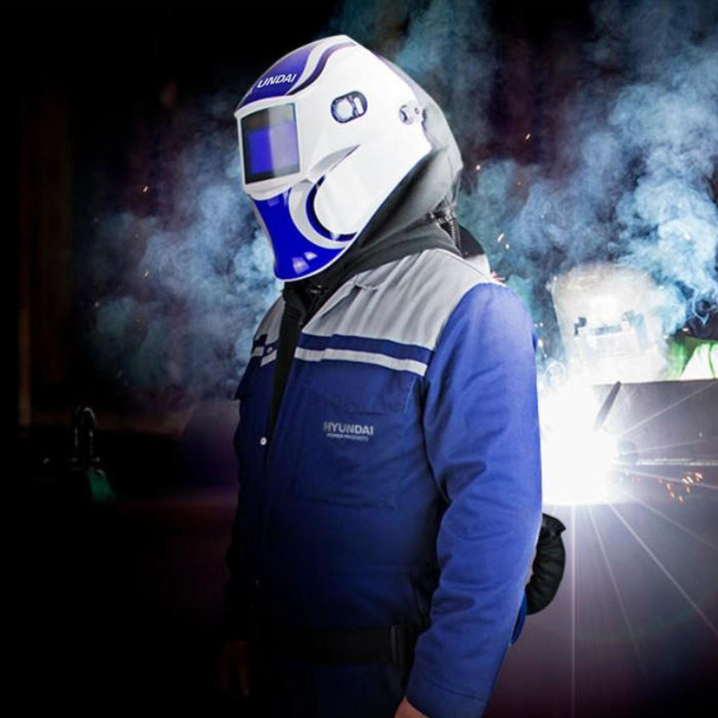 Hyundai HYWH-850RM Professional Auto Darkening Air Fed Welding Helmet