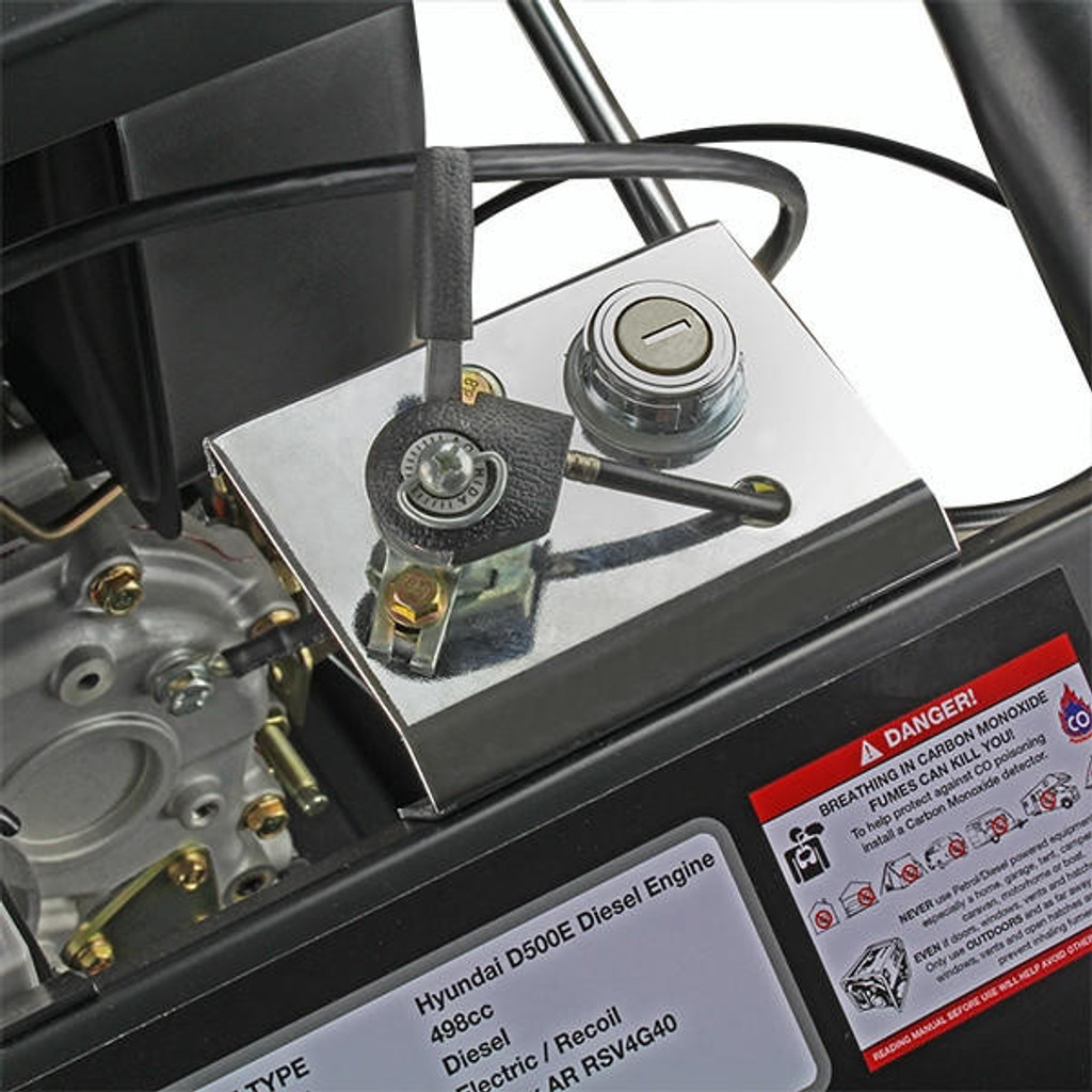 Hyundai 4000psi Diesel Pressure Washer 498cc | HYW4000DE