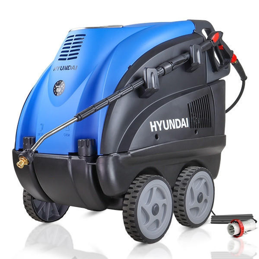 Hyundai 2600psi Hot Pressure Washer, 110 °C, 6.3kW | HY210HPW-3