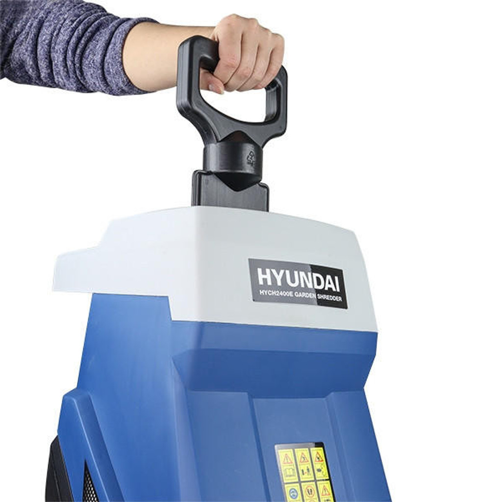 Hyundai Electric Garden Shredder, 2400w / 2.4kW, 230v | HYCH2400E