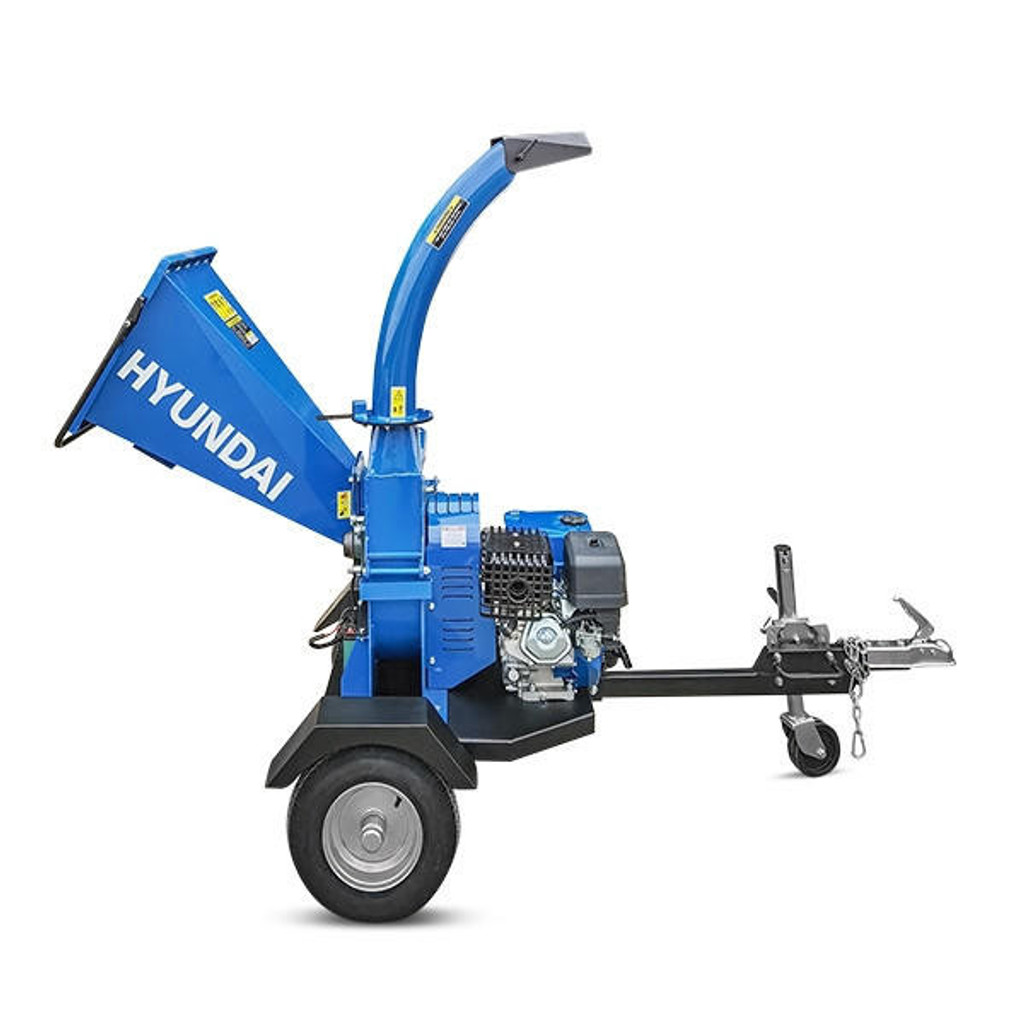 Hyundai 420cc 4.5” Petrol Wood Chipper with Electric-Start Engine | HYCH15100TE