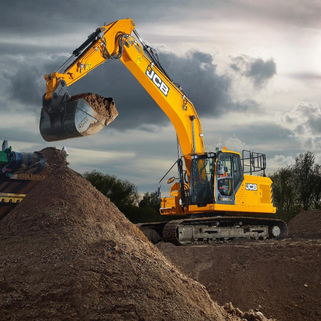 JCB 42 inch Roller Cabinet and Top Tool Chest Stack with Excavator Wrap JCBEXCSTACK image 2