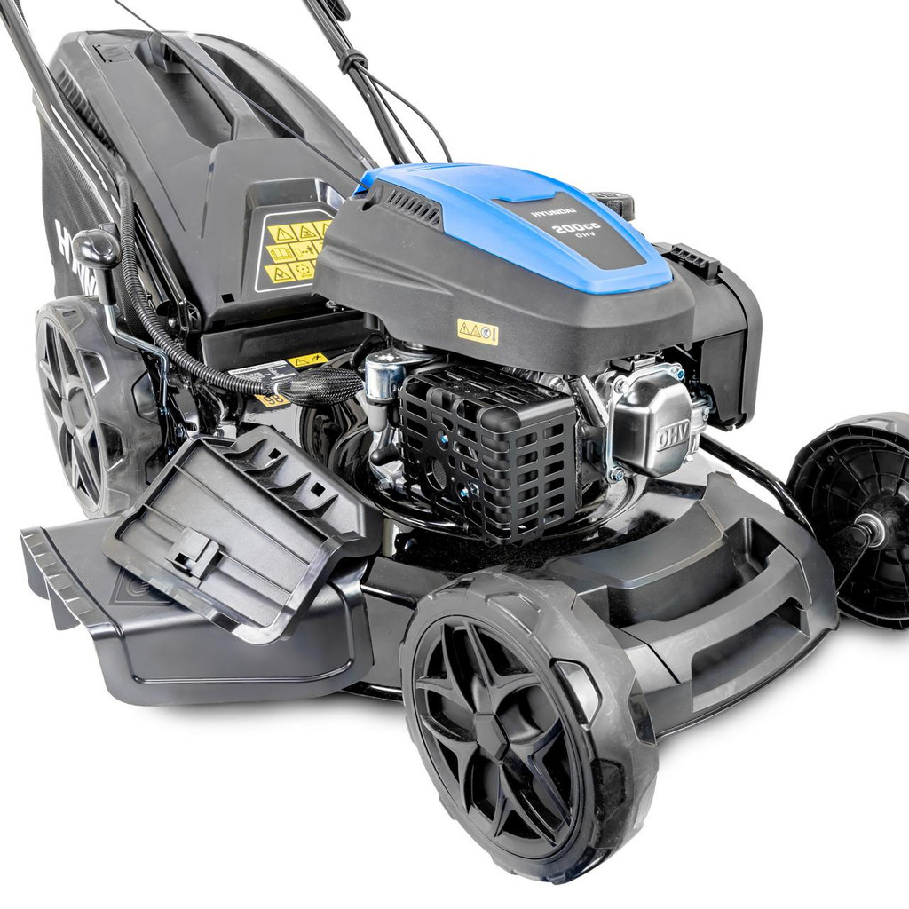 4-in-1 Cutting System – Choose from mulching, bagging, rear or side discharge.