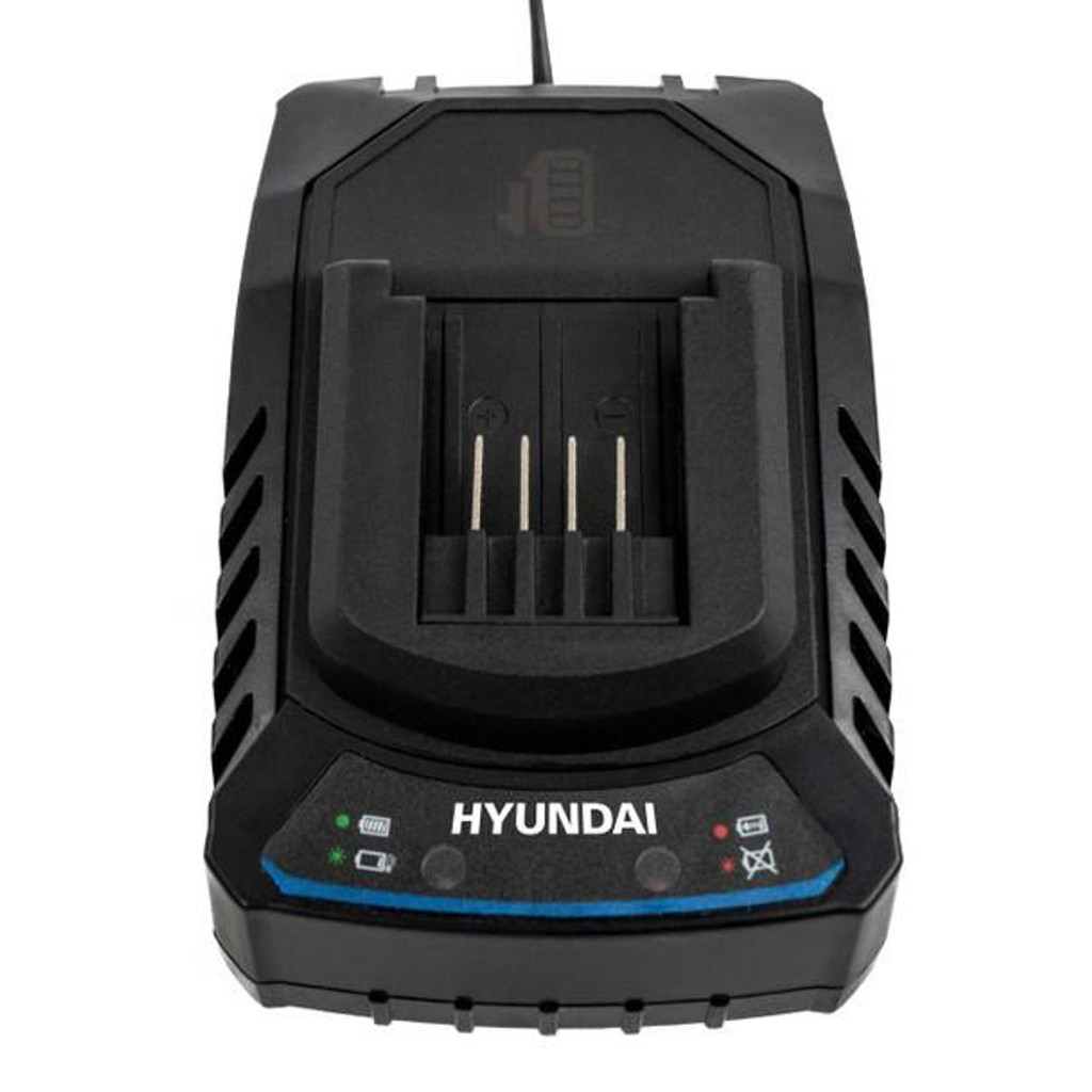 Efficient charging: Quick recharge times for both 2Ah and 4Ah batteries.