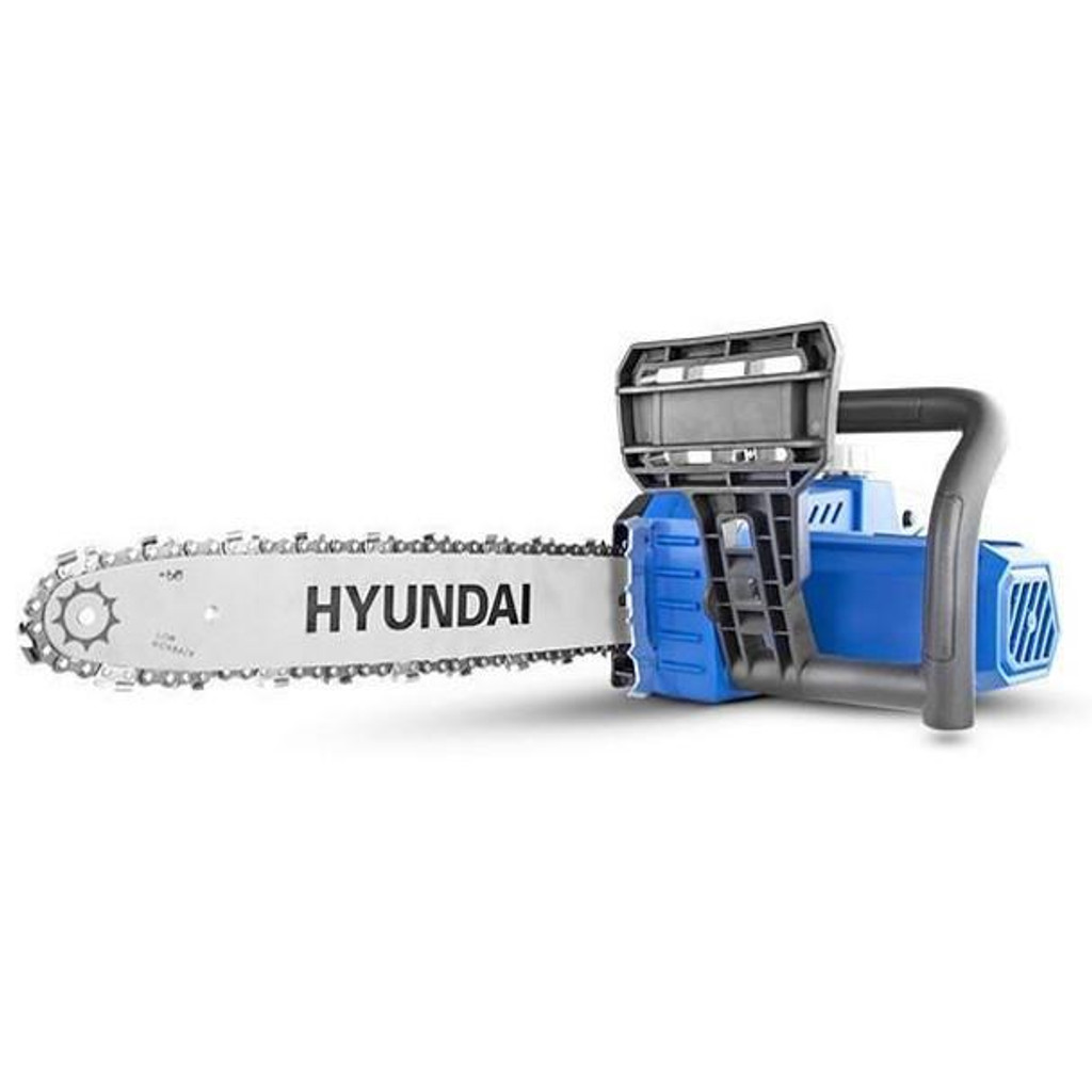 Hyundai 16″ Corded Electric Chainsaw and Folding Garden Trolley Bundle | HYC2400E+GTW260
