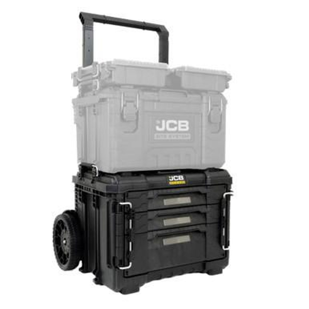 Part of the JCB Modular Site System Storage System