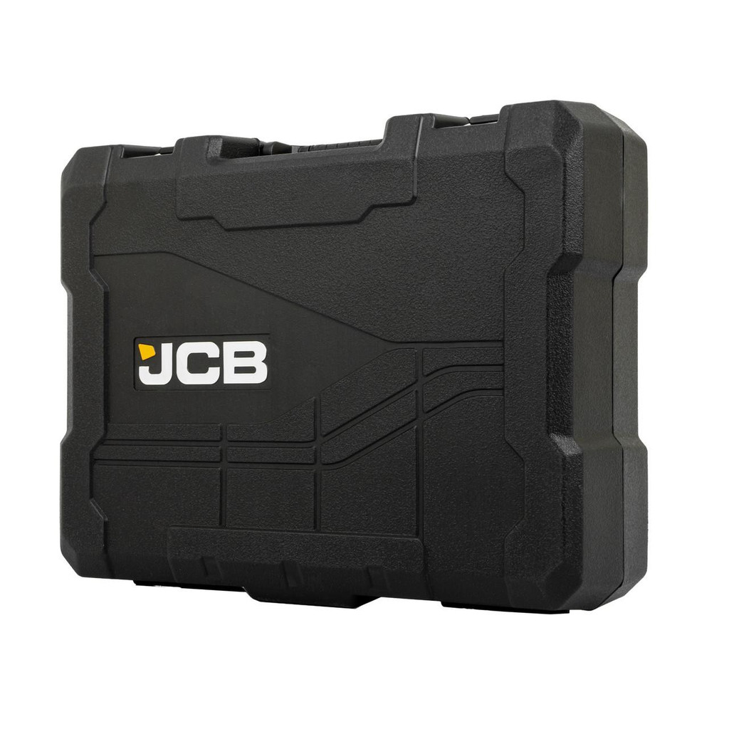 JCB 18v Pro Kit including 75Nm Combi Drill, 230Nm Impact Driver, 2x 2Ah Li-ion Batteries and 4.5A Fast Charger, with Carry Case | JCB-18PKIT-1