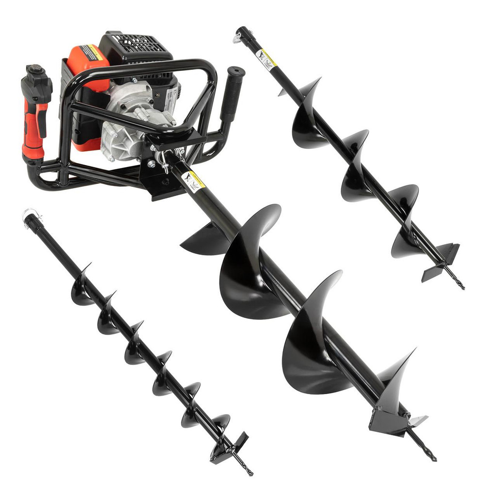 P1 56 cc Petrol Earth Auger, Post Hole Borer & Ground Drill – 100, 150 & 200 mm | P1-EA560
