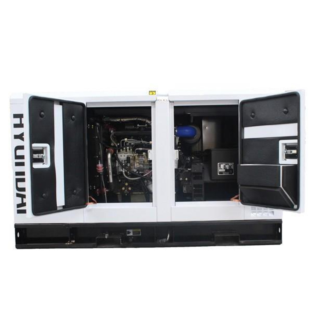 Hyundai 18kW/22.5kVA Single Phase Diesel Generator | DHY18KSEm
