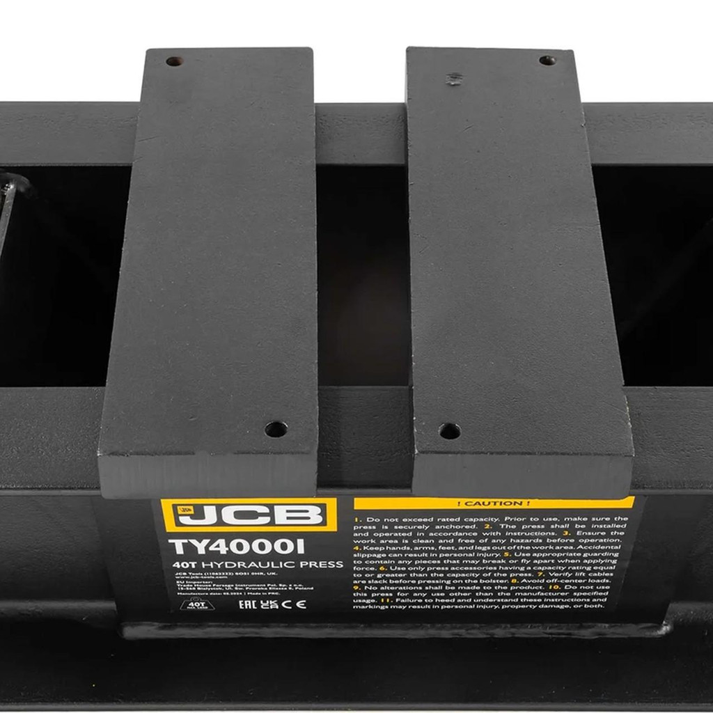 JCB 40 Ton Pneumatic-Hydraulic Press | JCB-TY40001
