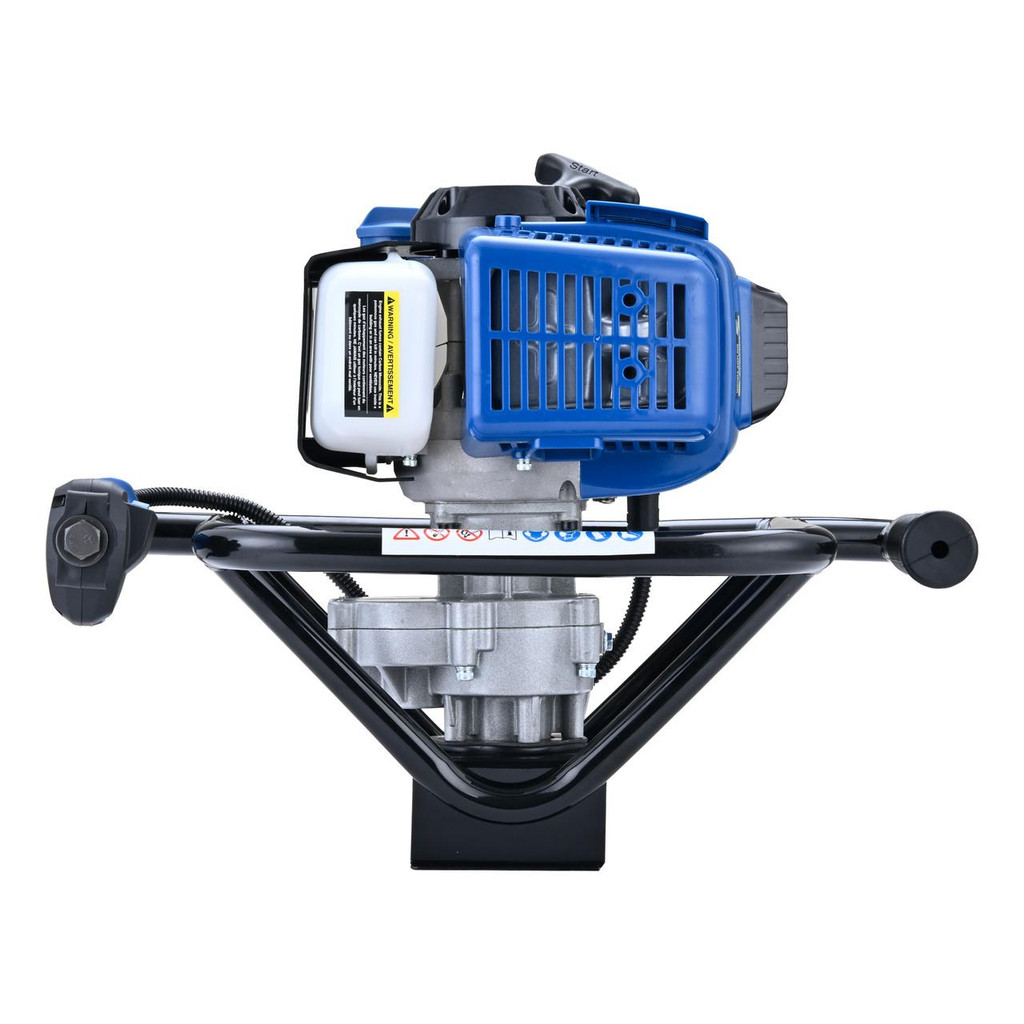 Hyundai 56cc Petrol Earth Auger, 3 Drill Bits (100mm, 150mm, 200mm) | HYEA5600X