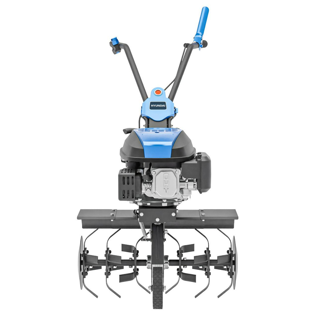 Hyundai 60cm / 24" Petrol Tiller, Electric Start, 173cc, 4 Blade Sets | HYT175EX