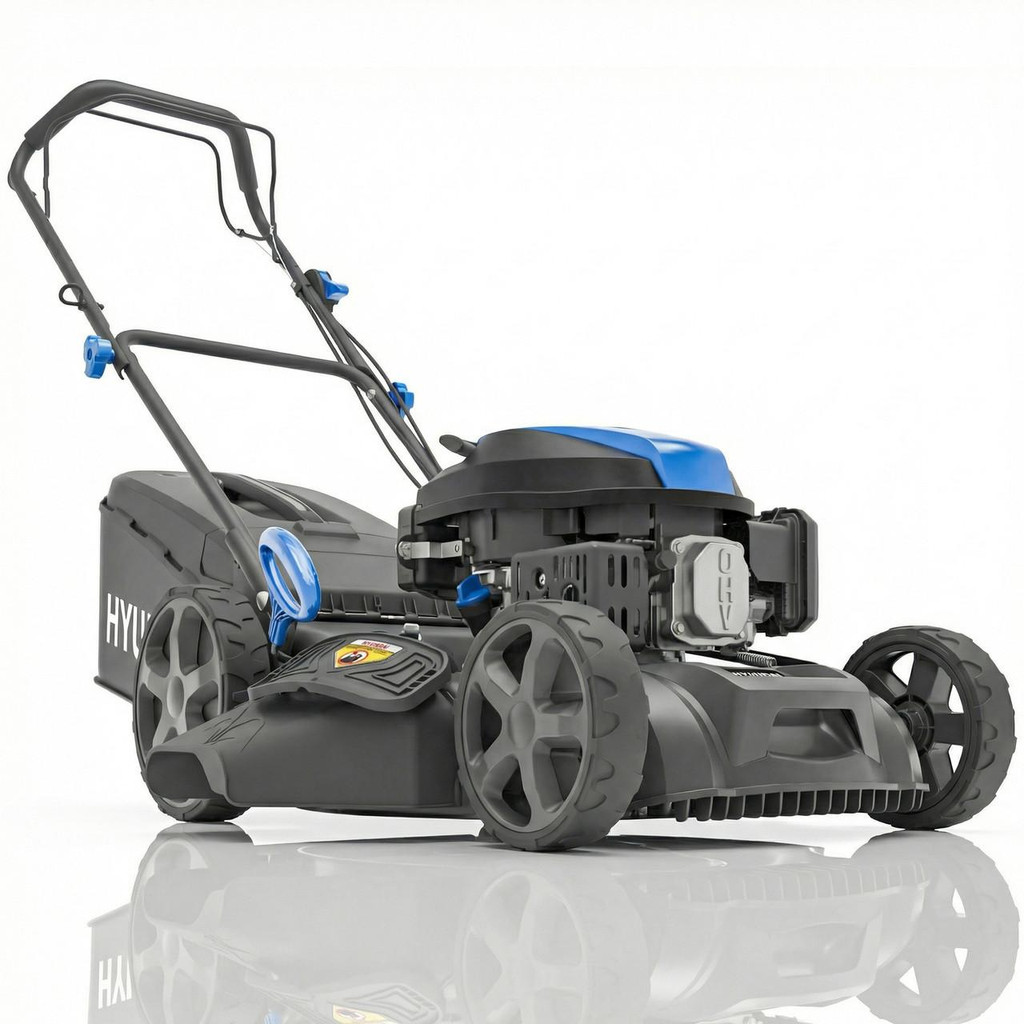 Hyundai 18" / 46cm Self-Propelled Petrol Lawnmower, 139cc, Mulching | HYM18150SPX