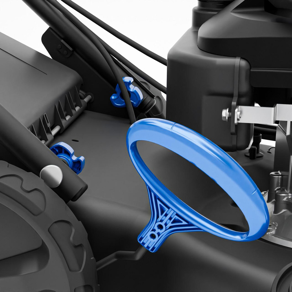 Hyundai 18" / 46cm Self-Propelled Petrol Lawnmower, 139cc, Mulching | HYM18150SPX