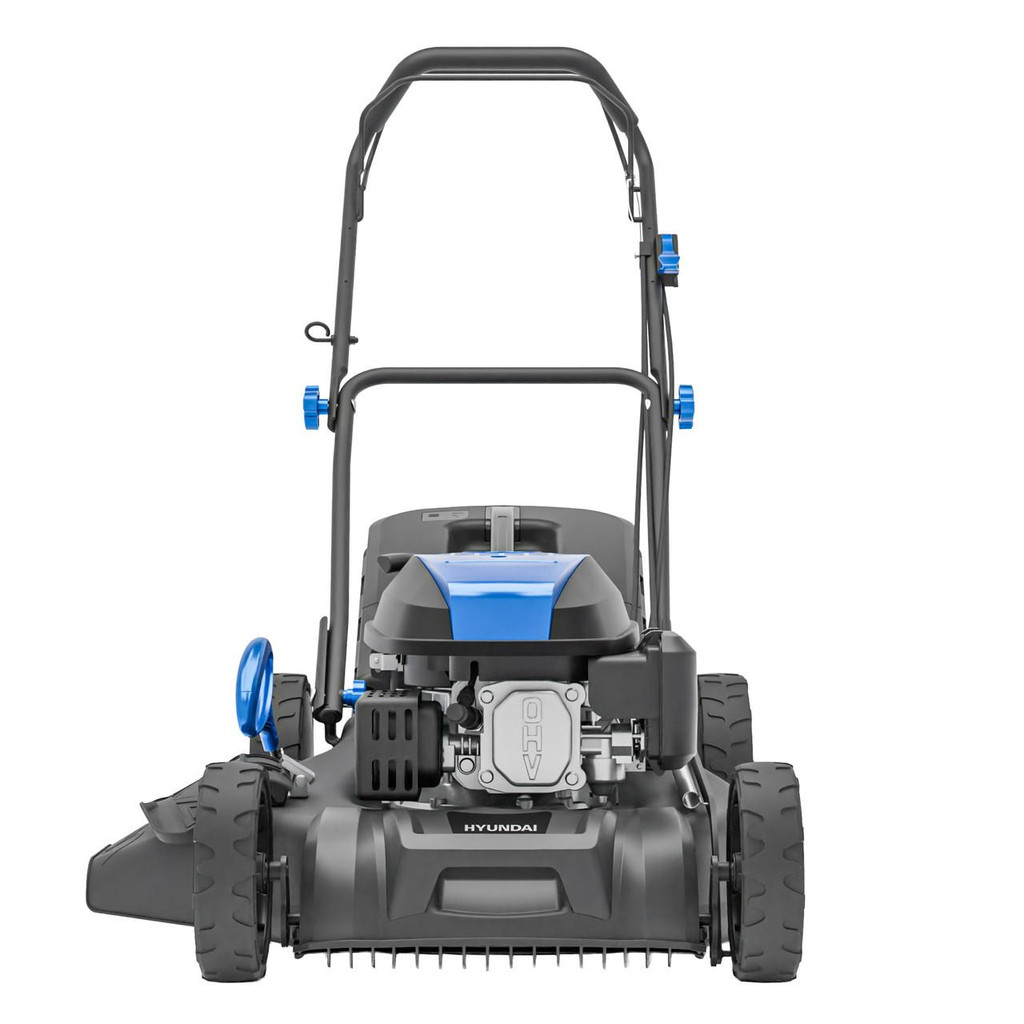 Hyundai 18" / 46cm Self-Propelled Petrol Lawnmower, 139cc, Mulching | HYM18150SPX
