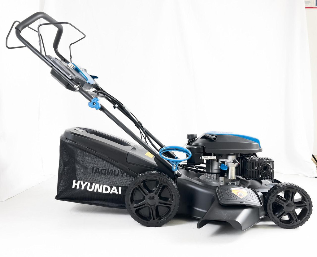 Hyundai 20" / 51cm Self-Propelled Petrol Lawnmower, Electric Start, 196cc | HYM20200SPEX