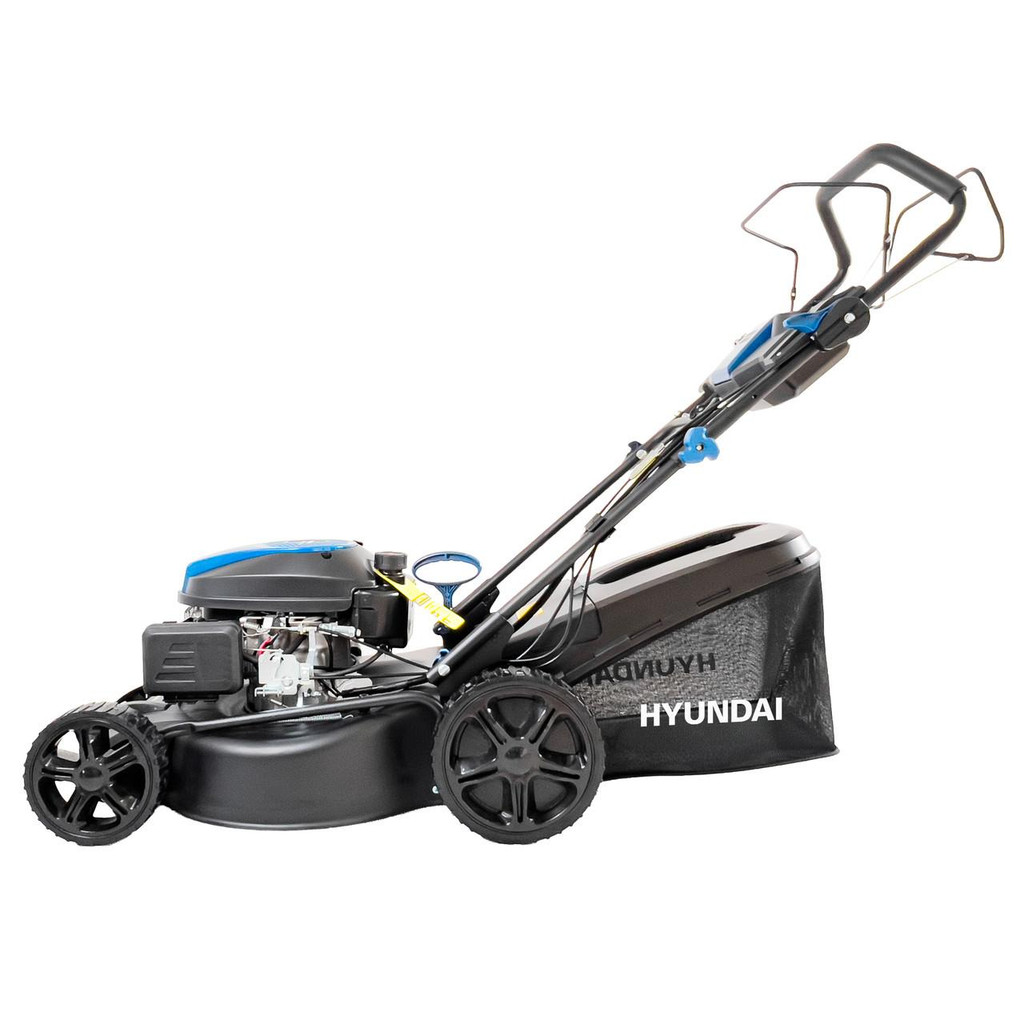 Hyundai 20" / 51cm Self-Propelled Petrol Lawnmower, Electric Start, 196cc | HYM20200SPEX