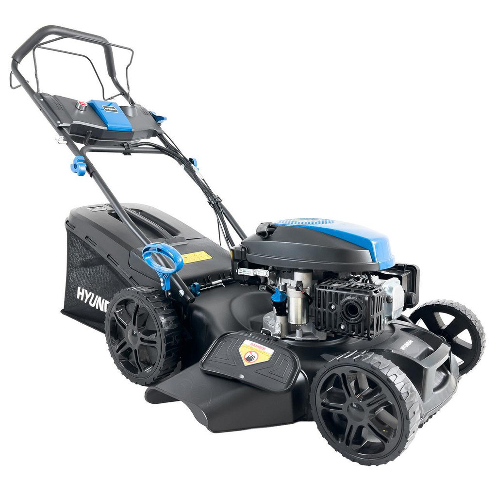 Hyundai 20" / 51cm Self-Propelled Petrol Lawnmower, Electric Start, 196cc | HYM20200SPEX