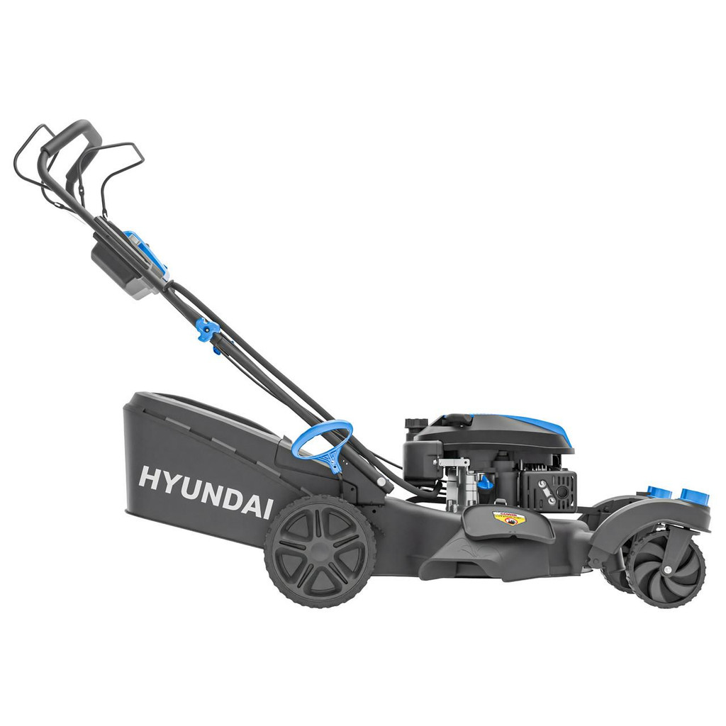 Hyundai 20" / 51cm Zero Turn Self-Propelled Petrol Lawnmower, Electric Start, 196cc | HYM20200SPEZX