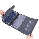 Hyundai H60 60W Portable & Foldable Solar Charger With USB & DC Connectivity: REFURBISHED