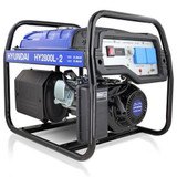 Hyundai HY2800L-2 2.2kW / 2.75kVa 3000rpm Petrol Site Generator: REFURBISHED