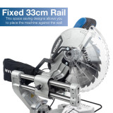 Hyundai 2000W Electric Mitre Saw / Chop Saw with 255mm Blade, 230V | HYMS2000E