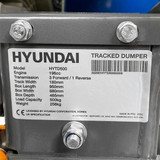 Hyundai 196cc Petrol 500kg Payload Tracked Mini Dumper / Power Barrow / Transporter | HYTD500: REFURBISHED
