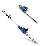 Hyundai 550W 450mm 2-in-1 Convertible Corded Electric Pole Hedge Trimmer/Pruner | HYP2HT550E: REFURBISHED