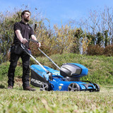 Hyundai 42cm Cordless 40v Lithium-Ion Battery Lawnmower with Battery and Charger | HYM40LI420P: REFURBISHED