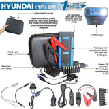 Hyundai 12V Portable Power Bank And Jump Starter 600A, 15000mAh | HYPS600: REFURBISHED