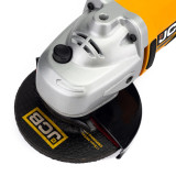 jcb tools JCB 18V Battery Angle Grinder with 2x 2.0Ah Lithium-ion Battery and 2.4A Charger | JCB-18AG-2-V2