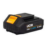 jcb tools JCB 18V Battery Multi-Tool with 2x 2.0ah Batteries in W-Box 136 Power Tool Case | 21-18MT-2-WB