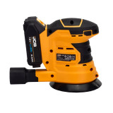 jcb tools JCB 18V ORBITAL SANDER, 2AH BATTERY AND CHARGER-1 | 21-18OS-2X