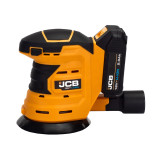 jcb tools JCB 18V ORBITAL SANDER, 2AH BATTERY AND CHARGER-1 | 21-18OS-2X