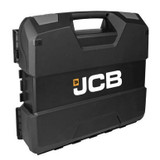 JCB 18V Brushless Combi Drill 2x 4.0Ah Battery in W-Boxx 136 with 4 Piece Multi Purpose Bit Set | JCB-18BLCD-4-A