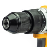 jcb tools JCB 18V Brushless Drill Driver 1x 2.0Ah battery and 2.4A fast charger with 4pc multipurpose drill bit set in W-Boxx 136 | 21-18BLDD-2X-WB