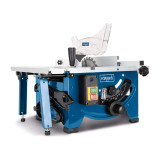 Scheppach 8-inch Table Top Sawbench with Sliding Side Extension | HS80