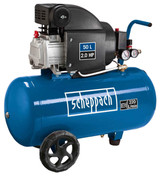 Scheppach 1.5hp 50 Litre Electric Air Compressor 8 Bar Pressure | HC54