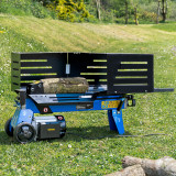 Using the  Hyundai Log Splitter