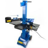 Hyundai 8 Tonne Vertical Electric Log Splitter with Hydraulic Ram, Dual Handle Control 300mm Split | HYLS8000VE