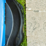 Hyundai 33cm 1300W Electric Lawn Mower, 11m Detachable Power Cable, 3 Heights & 30L Collection Bag | HYM3313E