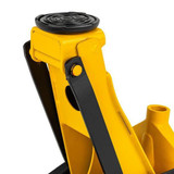 Maximum Height 455mm, Minimum Height 87mm: Low-profile design allows the jack to fit under vehicles with limited ground clearance.