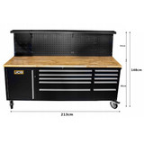 Durable Steel Construction: Designed to endure the rigors of daily use in professional settings.